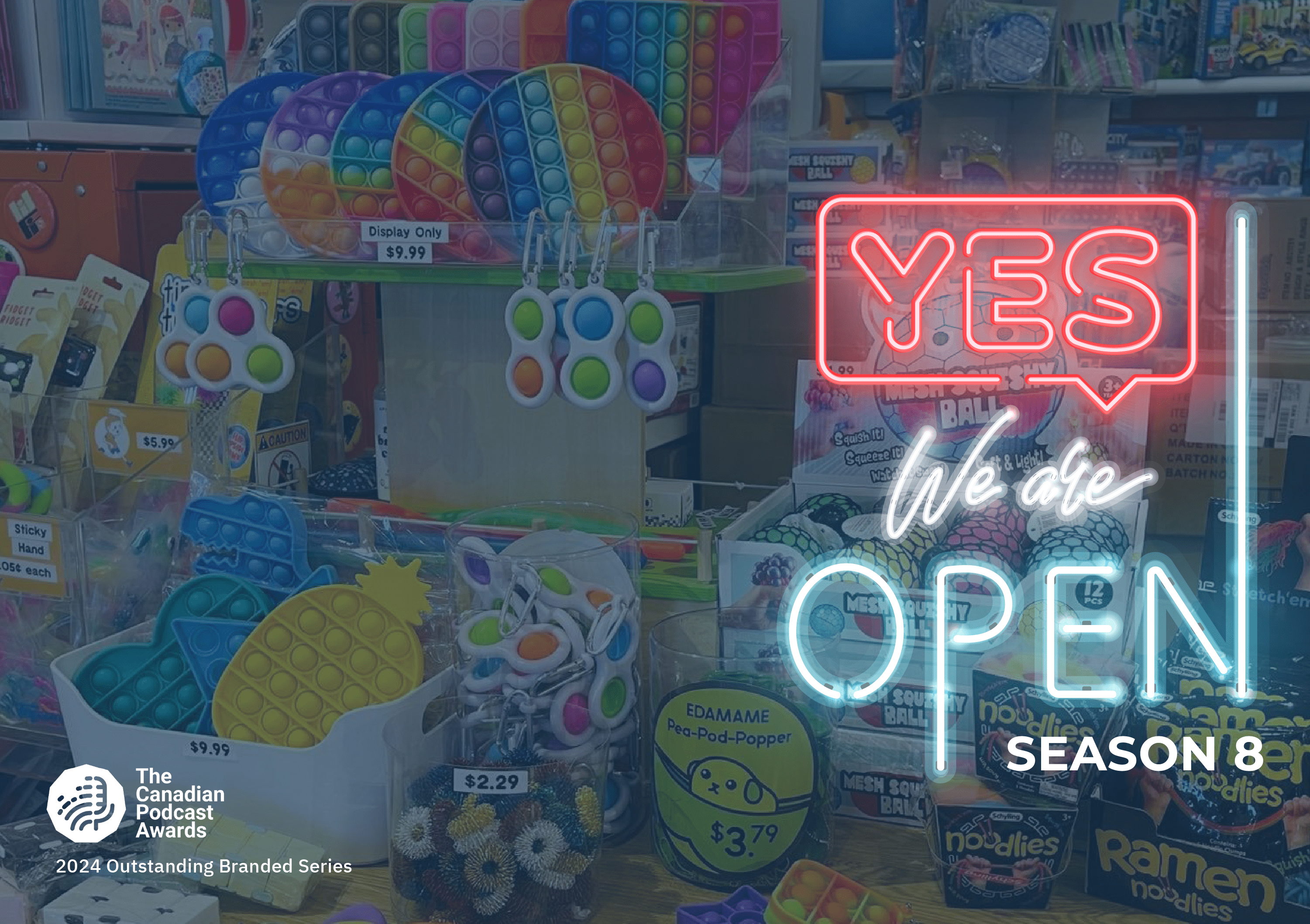 yes we are open podcast